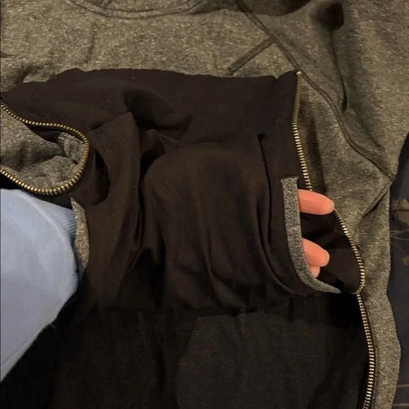 EUC Lululemon Om & Roam Pullover Heathered Speckled Black / Black - size 2 - Picture 3 of 16